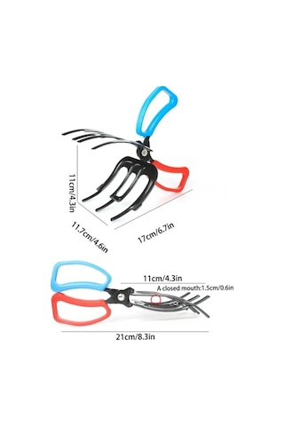 Konyax 3 Pençeli 11 Cm Balık Sabitleyici Maşa