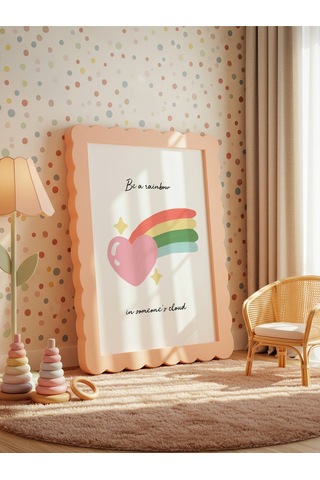 Be A Rainbow Dijital Baskı Poster V2 Çerçevesiz