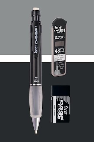 Ayrex Deep Klm & Sılgı & Mın 0,7mm Sıyah Genel