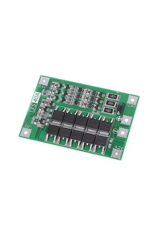 3S 40A 18650 Lipo Pil Balans Devresi Bms Modülü 3S 40A 18650 Lipo Pil Balans Devresi Bms Modülü