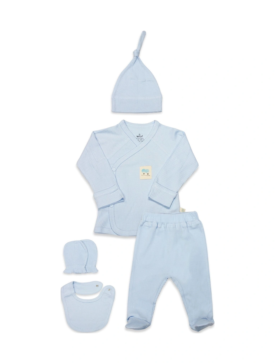 Bistyle 5'li Hastane Çıkışı Modal Flying Balloons Mavi