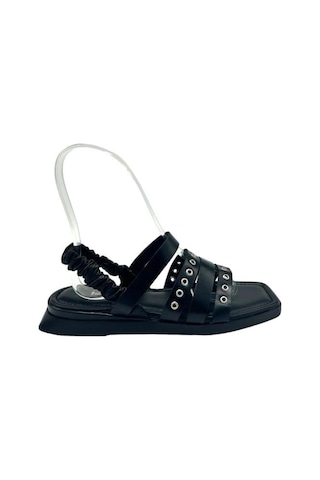 Kemal Tanca 862 T-21 Kadın Sandalet Siyah