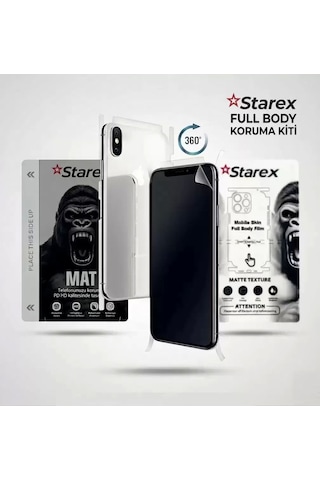 Samsung Uyumlu Z Fold 8 Ultra Nano Ekran Koruyucu Matte Hayalet - Full Arka Kaplama 360 Koruma Starex