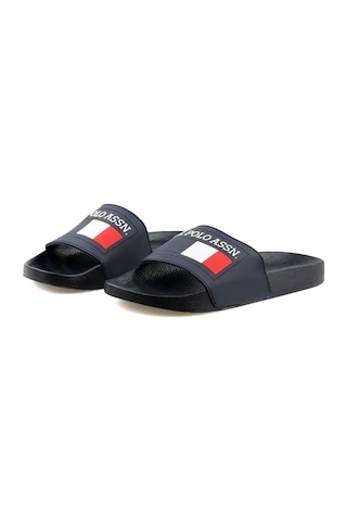U.s. Polo Assn. Nico Hastane Havuz Deniz Plaj Erkek Terlik 867800000725 09 Lacivert Lacivert