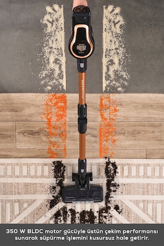 Karaca Power UP Pro Şarjlı Dikey Süpürge