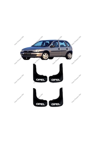 Opel Corsa B 1993-2000 4lü Paçalık, Çamurluk, Tozluk OPL1UX007