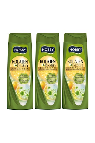 Hobby Kolajen & Biotin Şampuan 3 x 480 ML