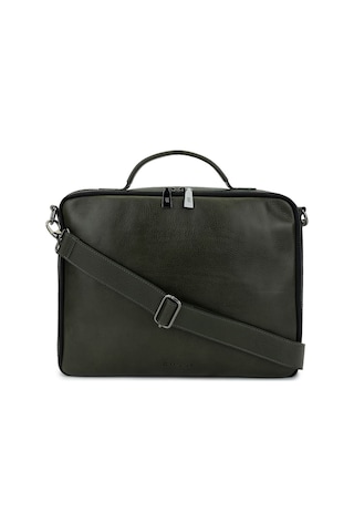 Bruno Shoes Bruno Rossi Bag Erkek Hakiki Deri Yeşil Evrak Çantası 1048 330 Erk Canta Sk24-25 Verde Yeşil