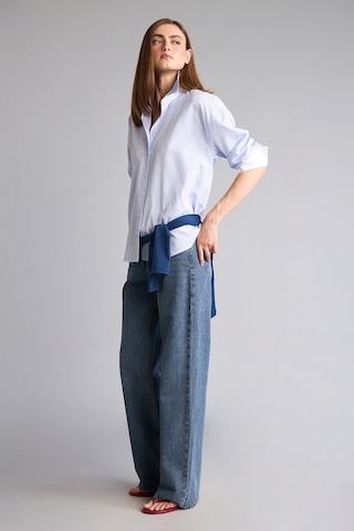 Defacto %100 Pamuk Cepli Straight Fit Yüksek Bel Jean Pantolon H6945ax26aunm28 Mavi-nm28