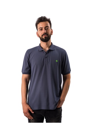 Freecamp Breeze Erkek Polo T-shirt-antrasit