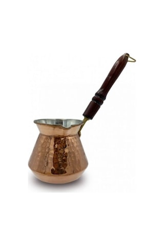 Tombik Cezve Kalın Bakır 3'lü Set