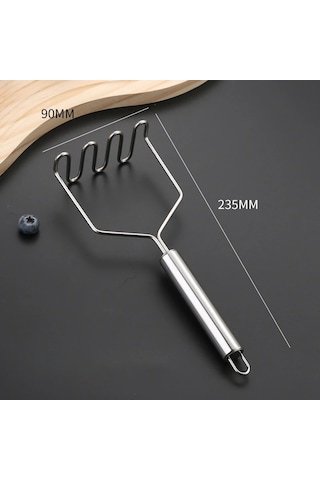 Paslanmaz Çelik Patates Ezici Manuel Meyve Sebze Basınçlı Çamur