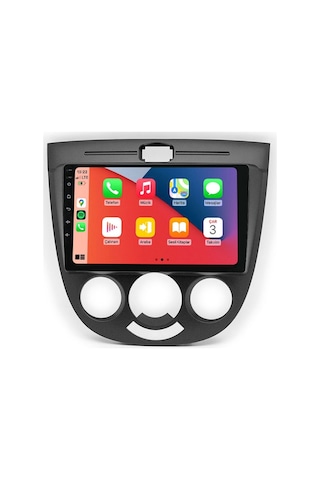Chevrolet Lacetti Araç Multimedya Android Ekran Carplay Double Teyp 2+32 9" 04-13 Black Navımex