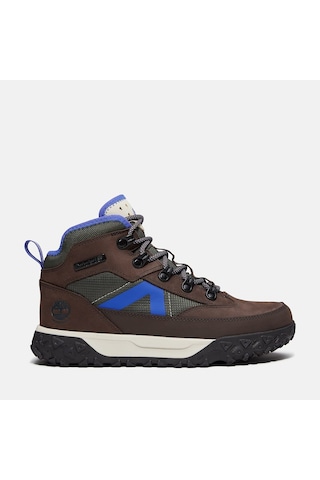 Timberland Motion 6 Mid Lace Up Waterproof Çocuk Sneakers-34016 Koyu Kahverengi