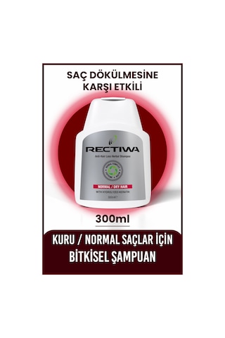 Rectiwa Kuru ve Normal Saçlar için Şampuan 300 ML