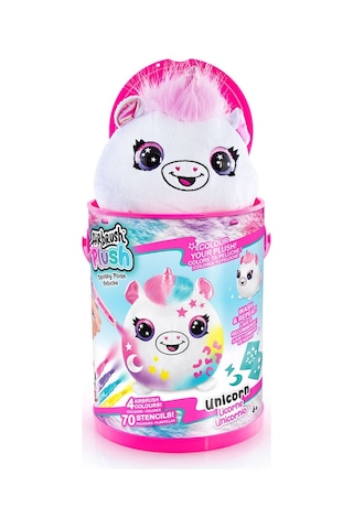Airbrush Plush Sürpriz Squishy Paint Bucket