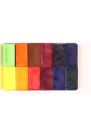 Colorz 12'li Blok Balmumu Pastel Boya Seti