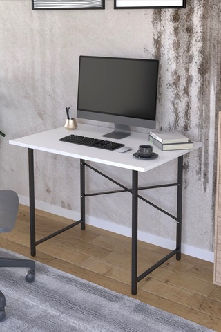 VayAvm Çalışma Bilgisayar Masası 60 x 90 CM Beyaz