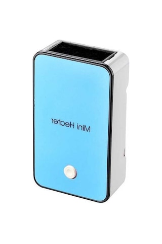 Pazly T Taşınabilir Mini Elektrikli Isıtıcı - Sessiz, Hızlı Isıtma, Ptc Seramik Teknolojisi İle Ofis/ev İçin Pembe/siye/mavi 7,4x3,5x12,6 Cm