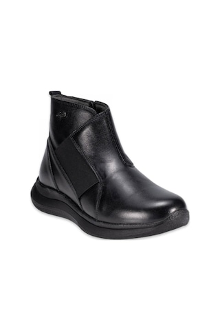 Forelli 27957 Eldo Comfort Fermuarlı Siyah Kadın Bot Siyah