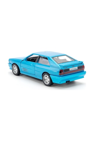 Jzcat Simulation 1:36 Audi Quattro 1980 Alaşımlı Klasik Araba Modeli Süsleme - Kırmızı