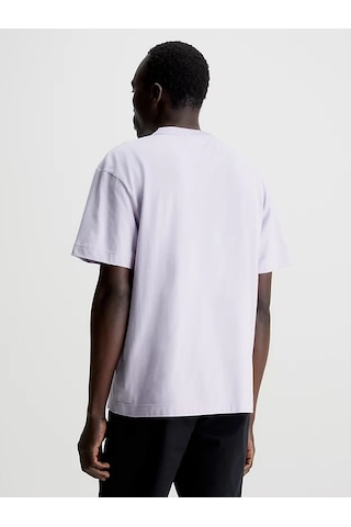 Calvin Klein Calvın Kleın Erkek T-shırt K10k110669-vey Lila
