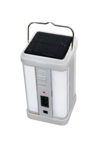 P-1663 Güneş Enerjili Şarjlı Güçlü Işıldak 1