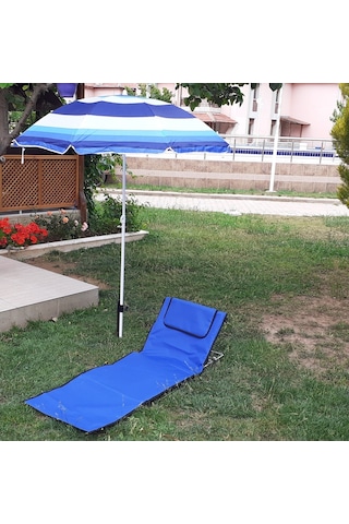 Depolife Plaj Deniz Bahçe Balkon Piknik Kamp Şemsiyesi Sabitleme Kazıklı