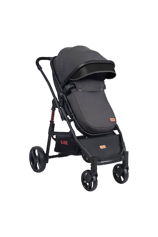 Kanz D-go Travel Sistem Bebek Arabası Siyah Antrasit - Siyah