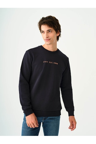 Loft Erkek Sweatshirt Koyu Gri Lf2037100 25kp69000085 P6960 Koyu Gri