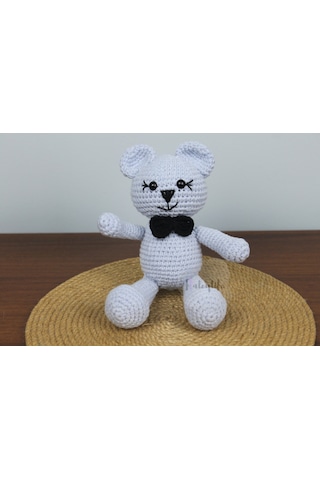 Aleylife Amigurumi Ayıcık Bebek Açık Mavi