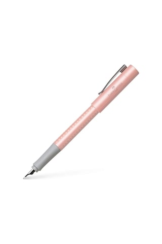 Faber Castell Fine Writing Faber Castell Grip Pearl Pastel Dolma Kalem - Pembe F Uç