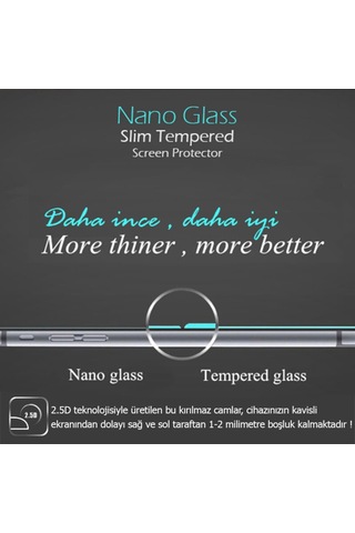 Microsonic Samsung Uyumlu Galaxy A73 5G Nano Glass Cam Ekran Koruyucu