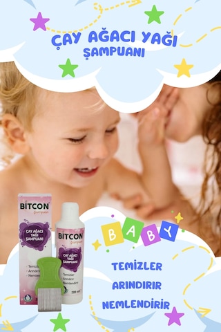 Acon Bitcon Bit Şampuanı + Tarak