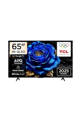 TCL 65T61C 4K Ultra HD 65" 165 Ekran Uydu Alıcılı Google Smart QLED TV