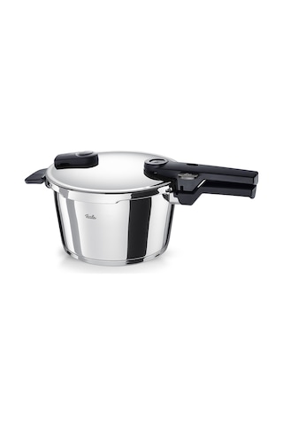 Fissler Vitaquick Glossy 4,5 Litre Düdüklü Tencere + Kırmızı Cenit Tava Set Çok Renkli