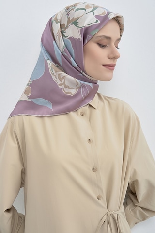 Armine Saf İpek Sura Eşarp-2026 İlkbahar-yaz- 950900d Gül Kurusu