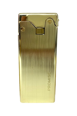 Lotus Slim Gazlı Metal Çakmak Altın Sarısı 409212