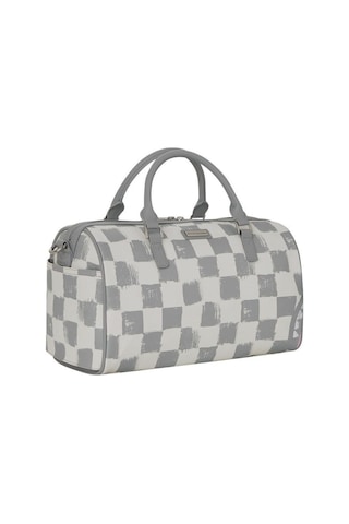 Sprayground Vanquish Krem Mini Seyahat Çantası El Çantası Gri