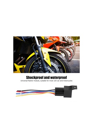 Suofeng 12v 40a 5 Yollu Su Geçirmez Led Flaş Kontrolörü - Araç Motoşiklet Flaşör Modülü 5 Adet