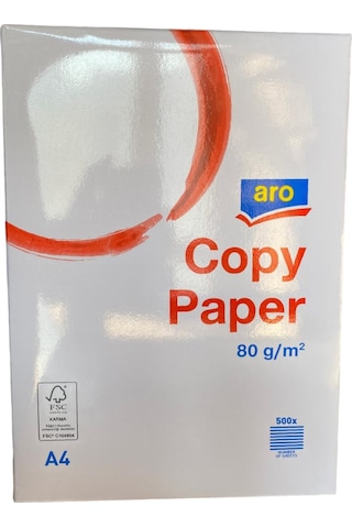 Aro A4 Fotokopi Kağıdı 80 G 500 Adet