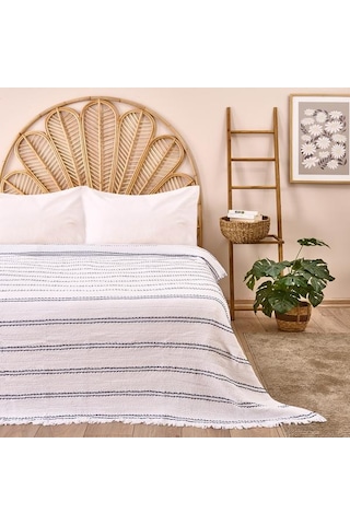 Evidea Soft Çift Kişilik Yatak Örtüsü - Gri - 225x250 Cm Gri