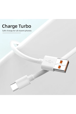 Okyanustech Xiaomi Mi Uyumlu Turbo Hızlı Şarj Kablosu 90w Xiaomi 15 15s Pro Ultra 14 Ultra Poco F7 Pro X7 Pro F6