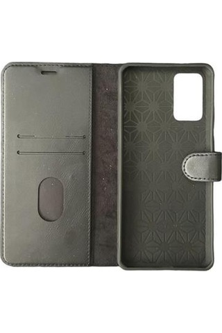 Jopus Galaxy S20 Plus İle Uyumlu Kapaklı Kartlıklı Cüzdanlı Kılıf Siyah