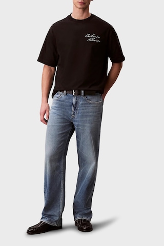 Calvin Klein Erkek T Shirt Lv04re828g Ub1 Siyah