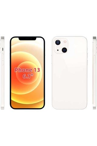 Apple Uyumlu iPhone 13 Uyumlu Zore Süper Silikon Kılıf-renksiz Renksiz -