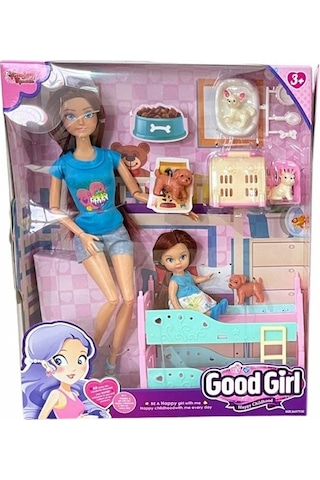 Wg-c115112 Kutulu 29cm Aksesuarlı Ranzalı Bebek - Vardem Oyuncak