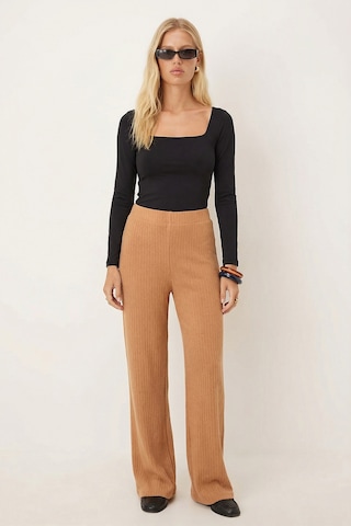 Armonika Kadın Camel Yumuşak Dokulu Likralı Pantolon Arm-26k001090