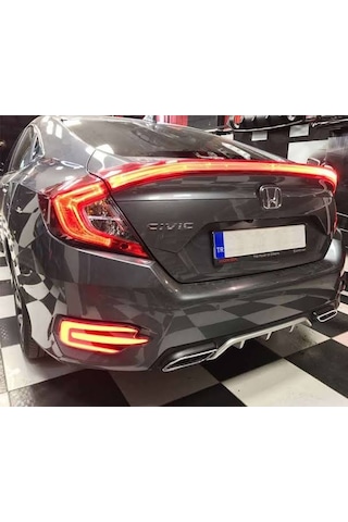 Honda Civic Fc5 E Dizayn Arka Sis Reflektör Sağ Sol Takım
