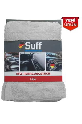 Suff Mikrofiber Lilie Kfz-reınıgungstuch 70x50 Gri - Mavi - Yeşil